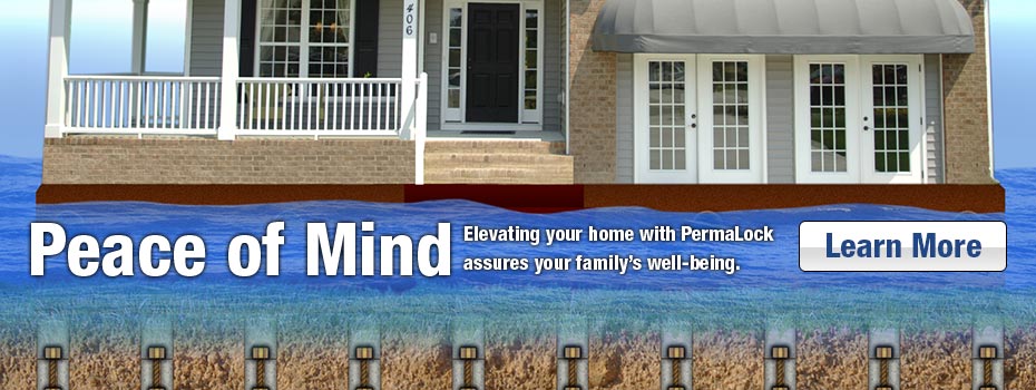 peace of mind banner for home leveling